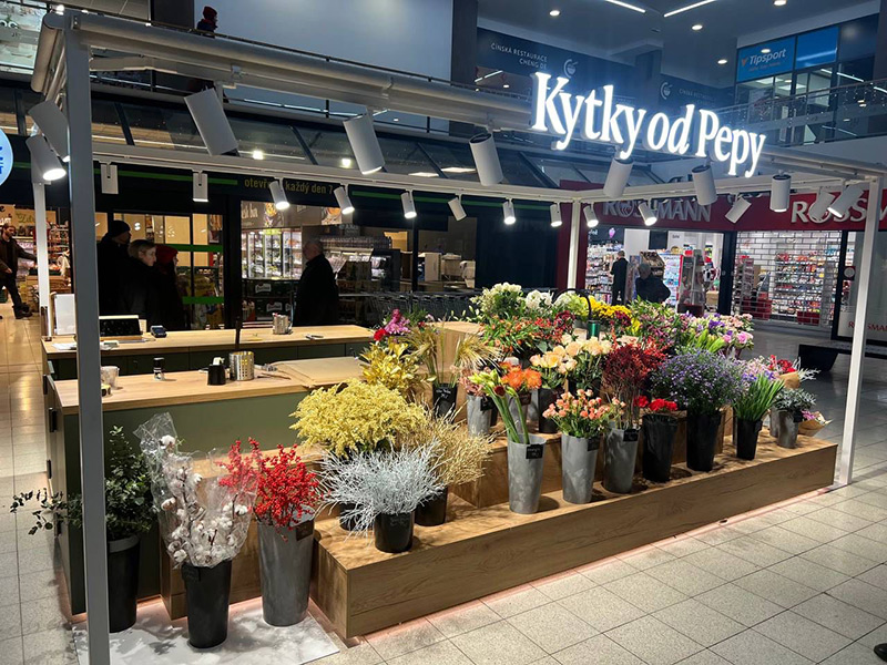 Nový obchod – Kytky od Pepy
